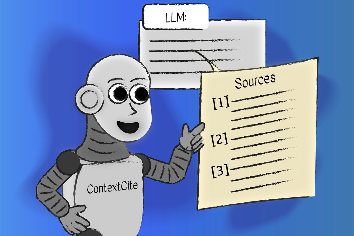 How can we really know if a chatbot is giving a reliable answer? 🧵

MIT CSAIL’s "ContextCite" tool can ID the parts of external context used to generate any particular statement from a language model, improving trust by helping users easily verify the statement: