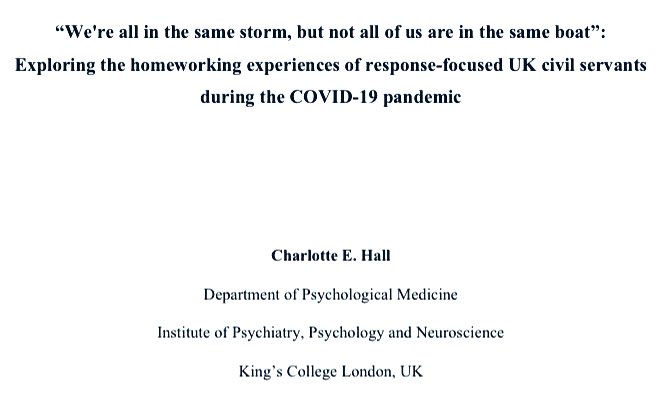 Pleased to announce that yesterday I passed my PhD viva with minor corrections! A massive thanks to <a href="/Profgailk/">Gail kinman</a> and <a href="/ProfJoBillings/">Prof Jo Billings</a> for examining and to <a href="/ProfNGreenberg/">Professor Neil Greenberg</a>, Dale and Sam for their guidance and support over the past three years <a href="/EPR_HPRU/">EPR HPRU</a>. #PhDone 🥂