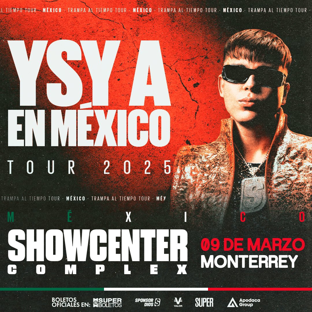 EXCELENTE MIÉRCOLES MI AMORRR!!! AHORA SI, PARA TODA MI GENTE DE MONTERREY 🇲🇽 BOLETOS YA DISPONIBLES

web2.superboletos.com/SuperBoletos/l…