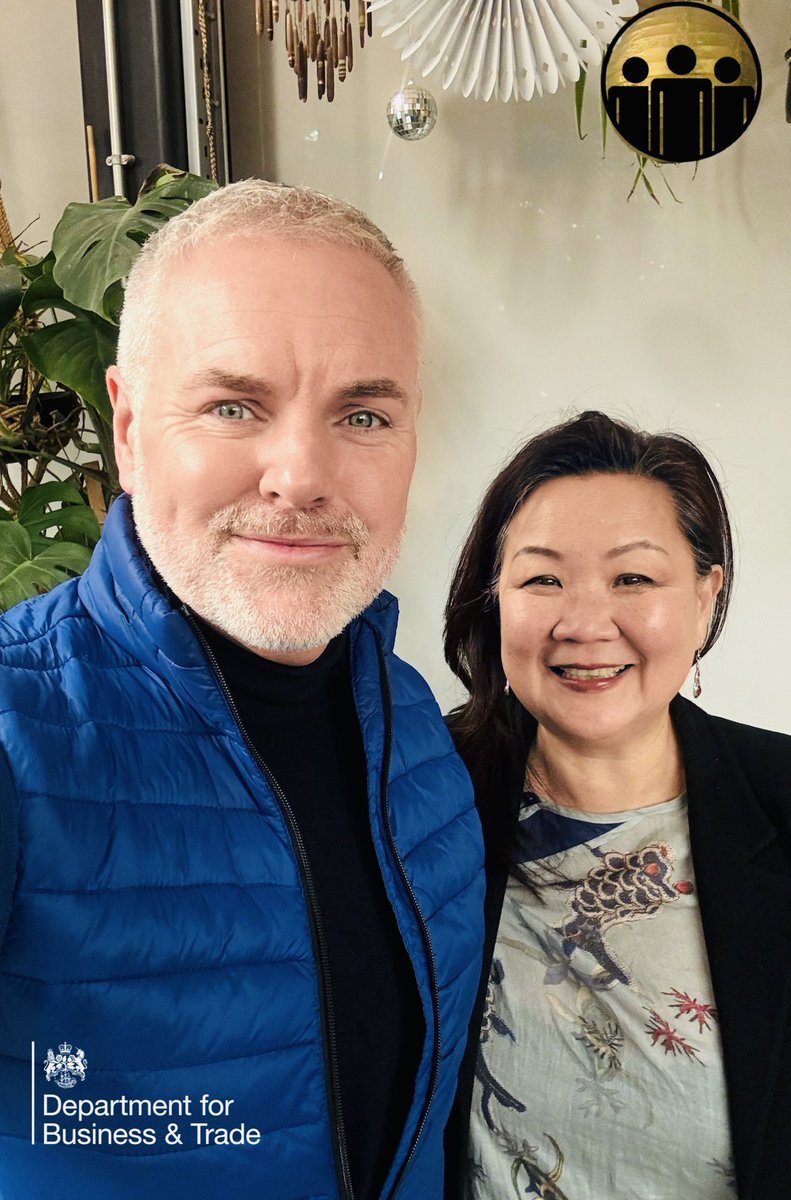 paulkalleegrove's tweet photo. Today I had the pleasure of meeting up with our @KiPartnerships International Trade Advisor from the @biztradegovuk the wonderful @Philomena_Chen at @LovelocksC
#InternationalTrade #KiPartnerships #Growth #GlobalConnections #ExportChampion #BoardOfTrade #NorthernExportChampion https://t.co/mv1DHju1a5