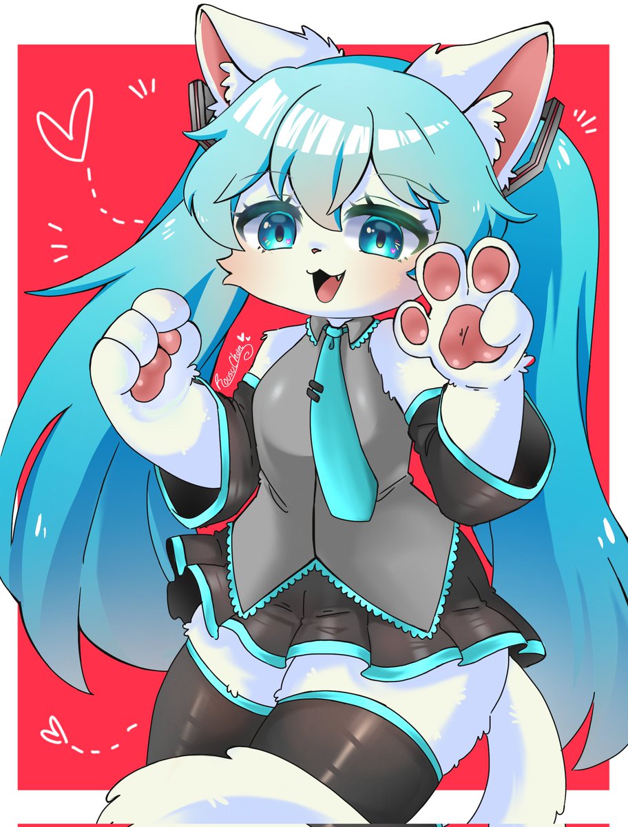 Hatsune Miku furra!!
#AnimeArt #furryartist #furryfandom #furrycommunity #furry