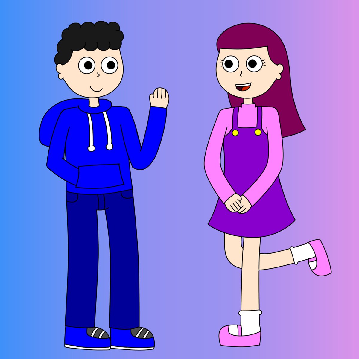 Osman_Yildiz01's tweet photo. An attempt to drawing my OCs Elliott and Phoebe in @JJSponge120's style.

#oc #ocart #osmanyildiz01 #originalcharacter #elliott #phoebe #differentstyle #digitalart #digitaldrawing https://t.co/n241urobL4