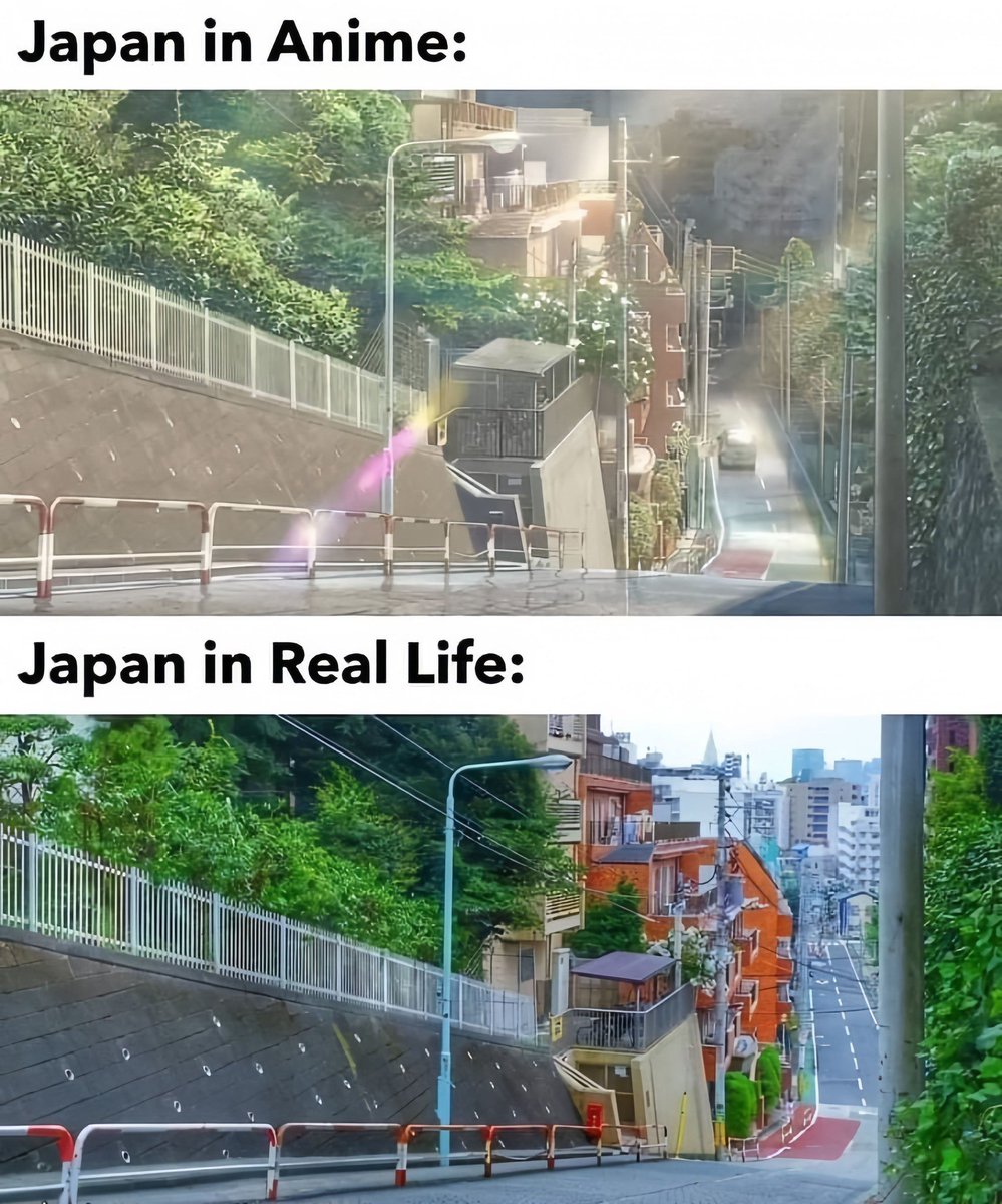 Momentos que no parecen reales pero realmente lo son. 

[Hilo 🧵👇]

1. La vida en Japón.