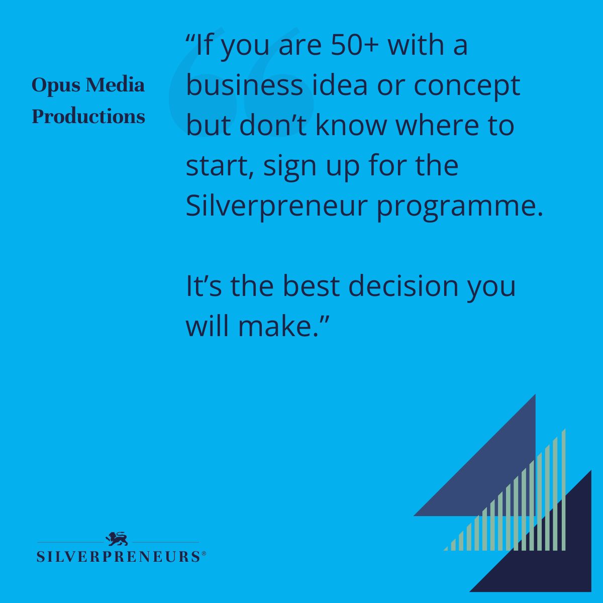 Silverpreneurs Ltd (@silverpreneursr) on Twitter photo "If you are 50+ with a business idea or concept but don't know where to start, sign up for the Silverpreneurs® programme. It's the best decision you will make."
Start 2025 strong with Silverpreneurs® Cohort 9, beginning Jan 23rd. Apply now: silverpreneurs-ltd.com/apply-request-…
<a href="/marcheshub/">Marches Growth Hub</a> "If you are 50+ with a business idea or concept but don't know where to start, sign up for the Silverpreneurs® programme. It's the best decision you will make."
Start 2025 strong with Silverpreneurs® Cohort 9, beginning Jan 23rd. Apply now: silverpreneurs-ltd.com/apply-request-…
<a href="/marcheshub/">Marches Growth Hub</a>