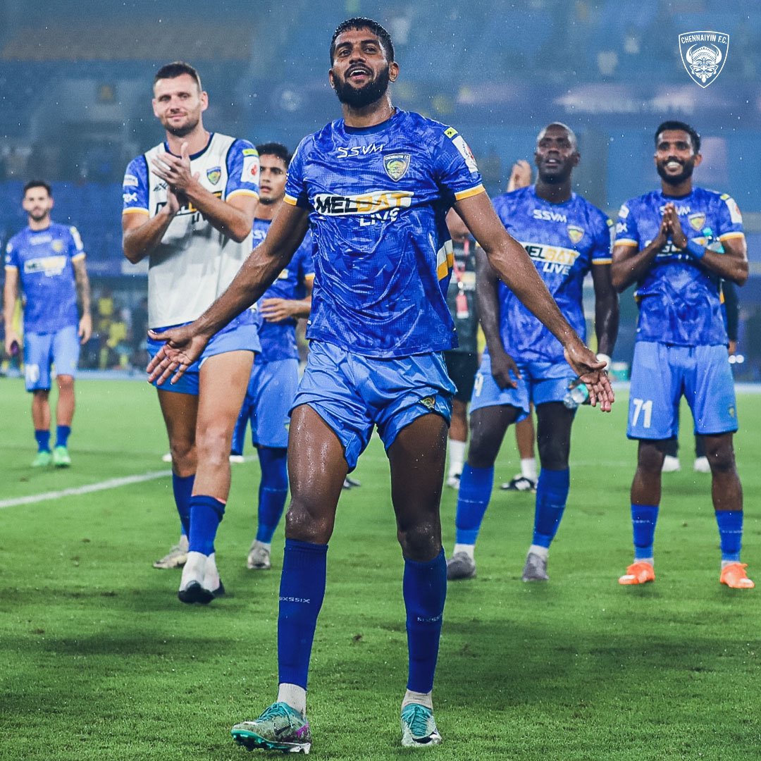 ChennaiyinFC's tweet photo. ๐๐ซ
#AllInForChennaiyin #CFCHFC https://t.co/sF1cECSq3k