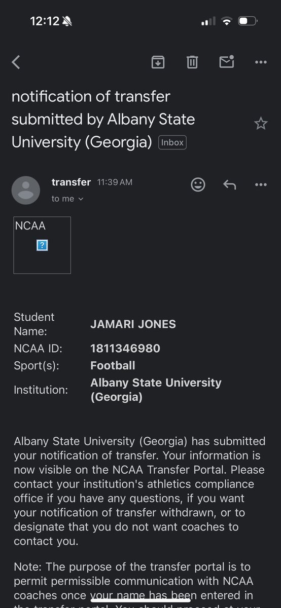 JamariJones_9's tweet photo. Officially in Transfer Portal with 1 Year of Eligibility Left
- Former #1 Ranked QB in the Country(4⭐️)
- Led the Country with 33 Touchdowns My Sophmore Year
- FCS Starter
THAT FIRE STILL LIT🔥
https://t.co/09UwAZ9wRx

https://t.co/8yEcxBubjF
 
@RivalsPortal @FcsPortal @on3 https://t.co/HYM0hmoWxT