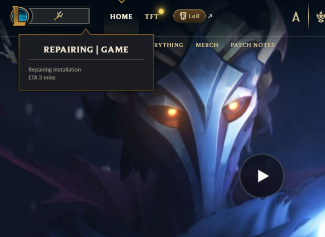 KlaxAns's tweet photo. @RiotSupportFR 
Salut est-ce normal que je lance une game et que ca me fais ca ?
alors que tout et a jour. https://t.co/k2n8ZY0P5G