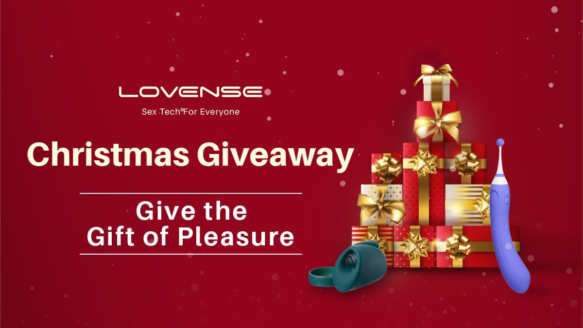 OrgasmGifs's tweet photo. 🎄🎁 Lovense Christmas Giveaway 🎁🎄

Get ready to jingle all the way with Lovense's Christmas giveaway! We're spreading the holiday cheer by giving one lucky fan the ultimate gift – a Lovense toy of their choice! (X Machine series not included.)

Here's how you can enter:

1️⃣ Follow on both @Lovense and @OrgasmGifs
2️⃣ RT this post
📅 The deadline for entries is December 25th

🏆 The Grand Prize: One winner will be selected to choose a Lovense toy from Lovense collection.