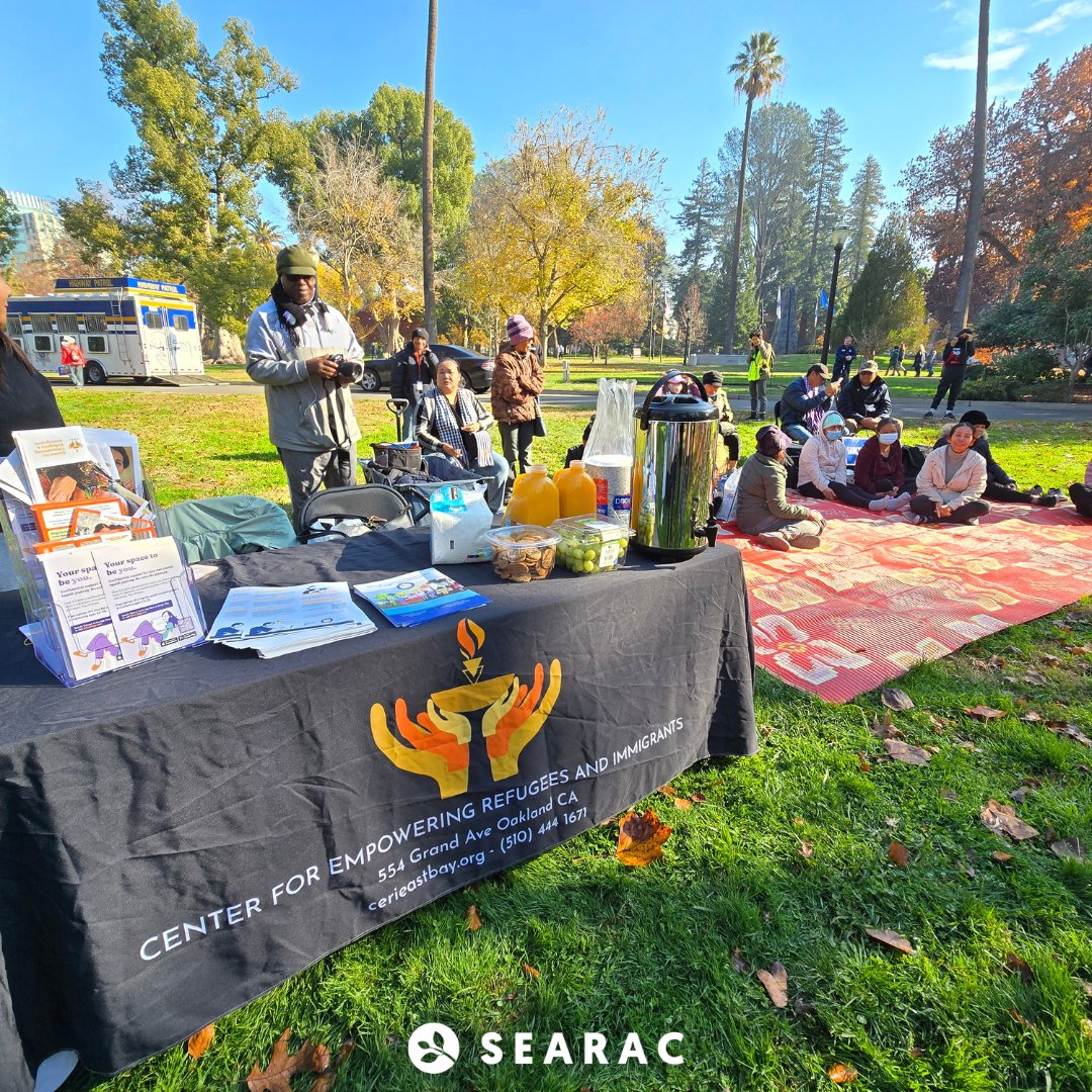 SEARAC Senior CA Program Manager, Thuy Do, joined partners, immigrant orgs, &amp; community members at the People’s March to advocate for dignity &amp; humanity in our immigration system. Together, we're building a future where all Californians—regardless of immigration status—can thrive