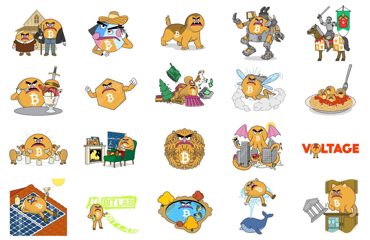 Our free-to-use library of bitcoin assets has a new look and a bunch of new Bitcoins: herecomesbitcoin.org