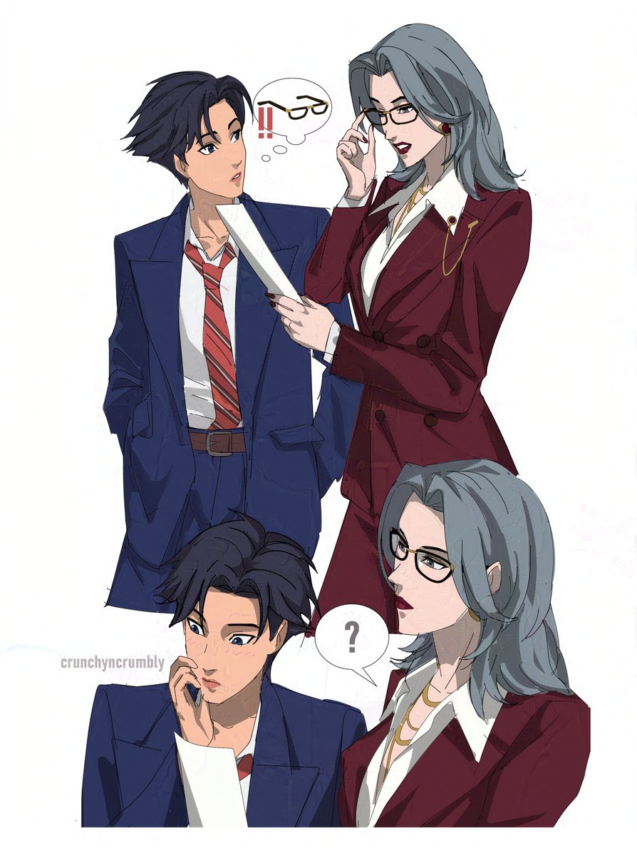 crunchyncrumbly's tweet photo. glasses

#genderbend #au #AceAttorney #itsthelawyers https://t.co/AUm01UrcxI