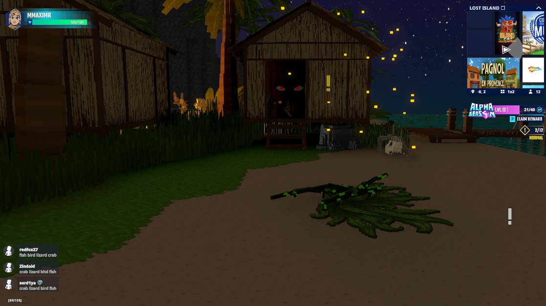 mmaximr's tweet photo. Found a spooky Wood Cabin with Scary Eyes on Lost Island in @TheSandboxGame. Who dares to knock on the door? 🏚️👀 @Box3app https://t.co/dPWD0wvQW3 #TheSandbox #AlphaSeason4 #AS4SocialChallenge https://t.co/ffPKDGdPpI