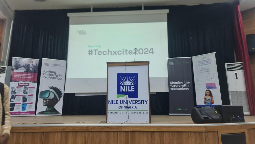 mustapha1591's tweet image. Join us here at @nileuniversity 

#techxciteng