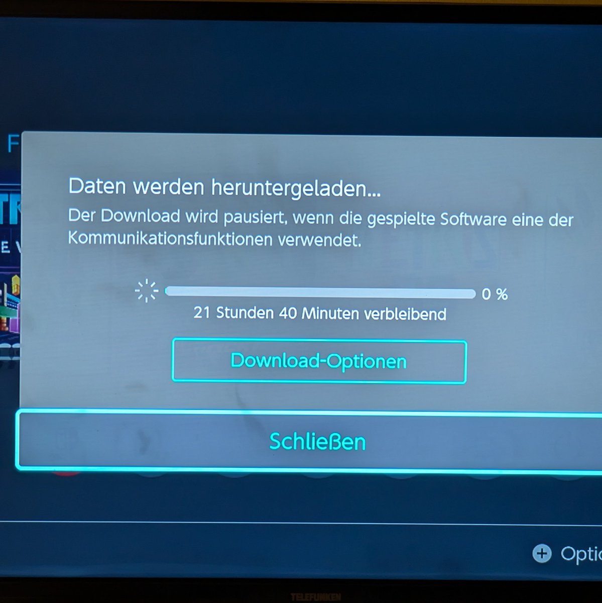 Murriarty's tweet photo. Okay, es heißt "Tetris Forever" - aber ich wusste nicht, dass das eine Angabe zur Downloadzeit ist... 🫣 https://t.co/Jf2nFSF2W7