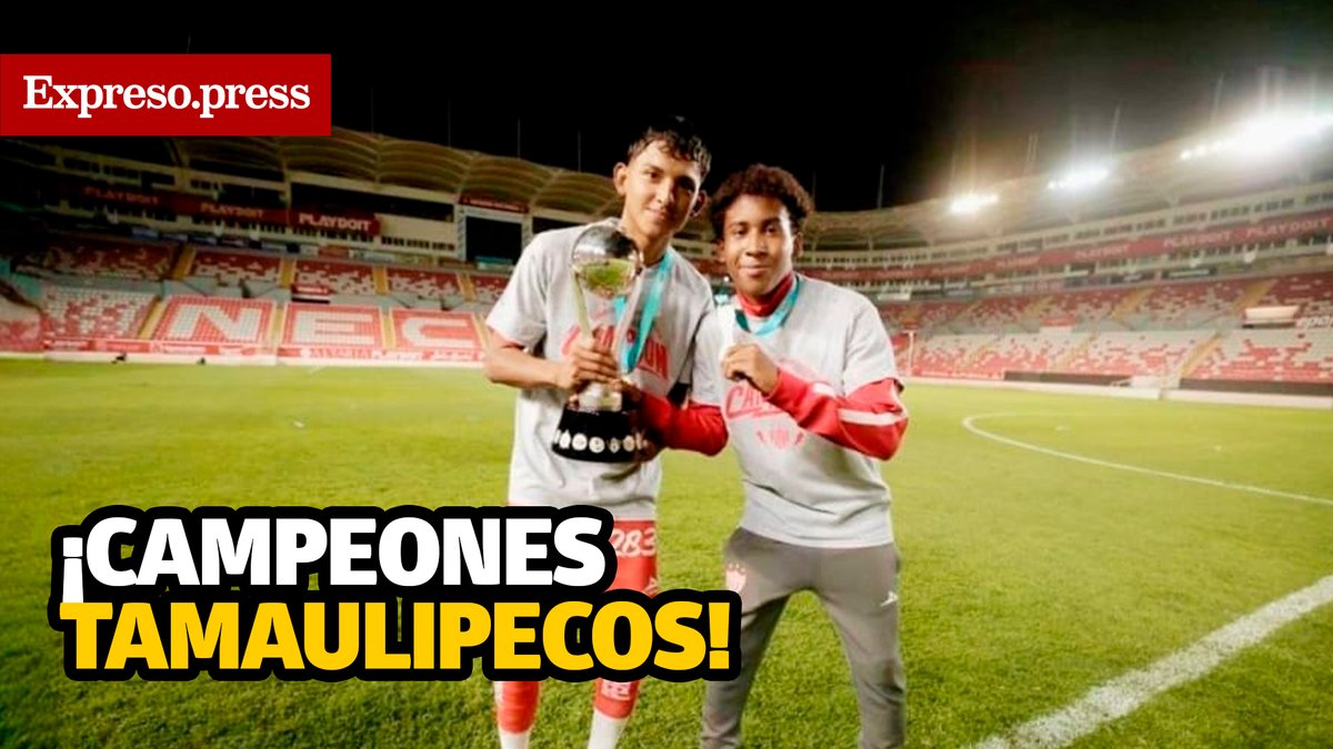 ExpresoPress's tweet photo. ⚽️ Tres tamaulipecos resultaron campeones de la Liga Mx Fuerzas Básicas Varonil el pasado fin de semana después de que se disputaran las finales Sub-17 y Sub-23. 

▶️ https://t.co/RL1s9hsaWH https://t.co/aCPxuL825i