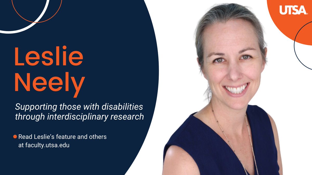 UTSAFacultyCntr's tweet photo. โAs long as we're building capacity to support the disability community in San Antonio, then I'm for it.โ -- Learn how @UTSACOEHD associate professor Leslie Neely is working to create quality job opportunities for those with disabilities: https://t.co/g9ngqboeRT #UTSAFaculty https://t.co/3HBHGCdlI5