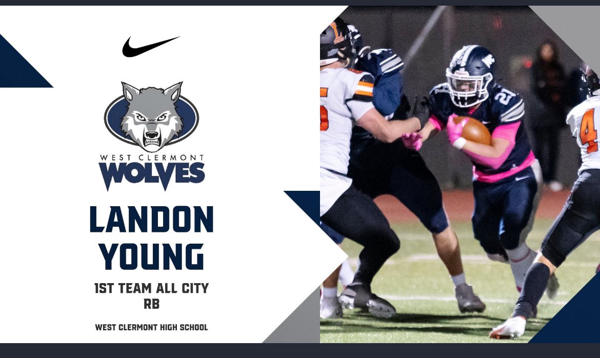 Landon (@landony2521) on Twitter photo Blessed to be named 1st Team All City congrats to my teammates <a href="/maddox_zeigler/">Maddox Zeigler</a> and <a href="/bo1rickman/">Bo Rickman</a>
<a href="/PrepRedzoneOH/">Prep Redzone Ohio</a> <a href="/JaredLuginbill/">Jared Luginbill</a> <a href="/OhioPrepsRivals/">Ohio Preps</a> <a href="/NCEC_Recruiting/">NPA</a> <a href="/THE_OhioPlayers/">THE Ohio Players</a> <a href="/BMoorman411/">Ben Moorman</a> <a href="/WCHSWolvesFB/">West Clermont HS Wolves Football</a> Blessed to be named 1st Team All City congrats to my teammates <a href="/maddox_zeigler/">Maddox Zeigler</a> and <a href="/bo1rickman/">Bo Rickman</a>
<a href="/PrepRedzoneOH/">Prep Redzone Ohio</a> <a href="/JaredLuginbill/">Jared Luginbill</a> <a href="/OhioPrepsRivals/">Ohio Preps</a> <a href="/NCEC_Recruiting/">NPA</a> <a href="/THE_OhioPlayers/">THE Ohio Players</a> <a href="/BMoorman411/">Ben Moorman</a> <a href="/WCHSWolvesFB/">West Clermont HS Wolves Football</a>