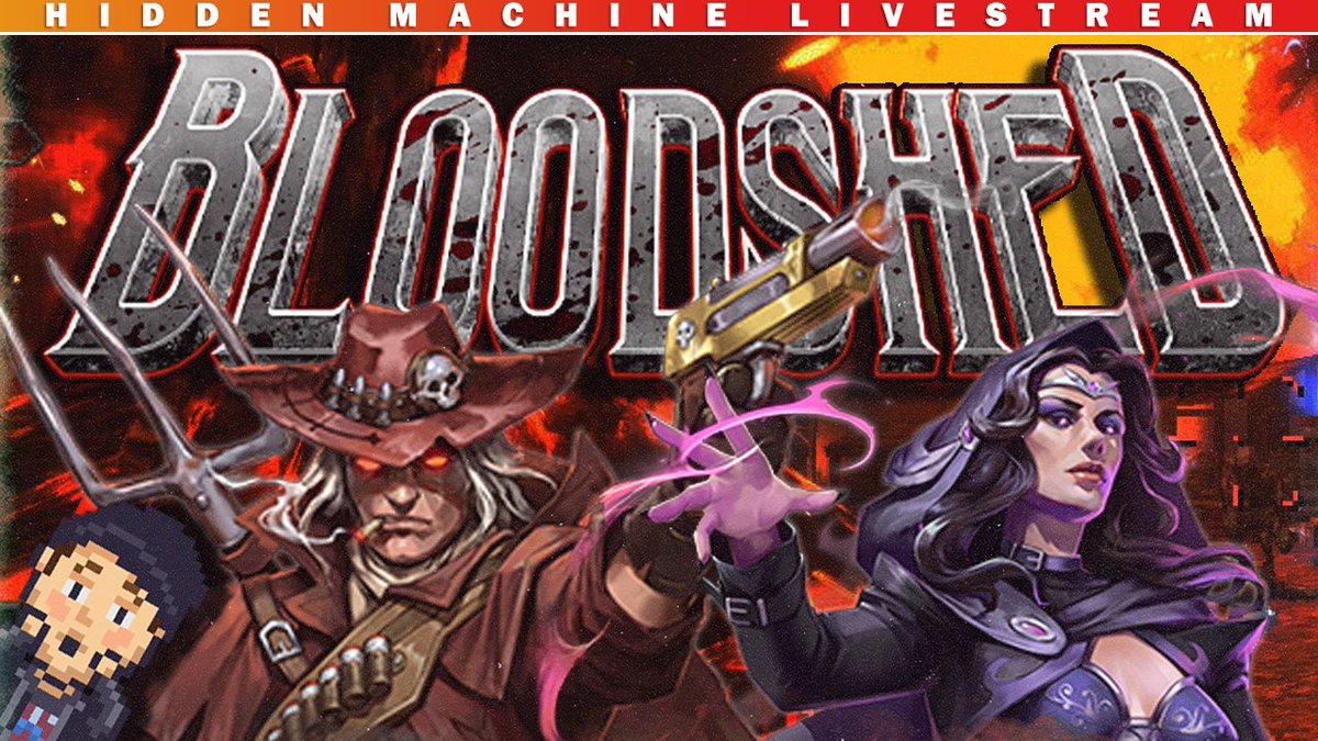 Going to go live with BLOODSHED this evening at 6pm EST! I loved the demo for this game, excited to check out the early access version!