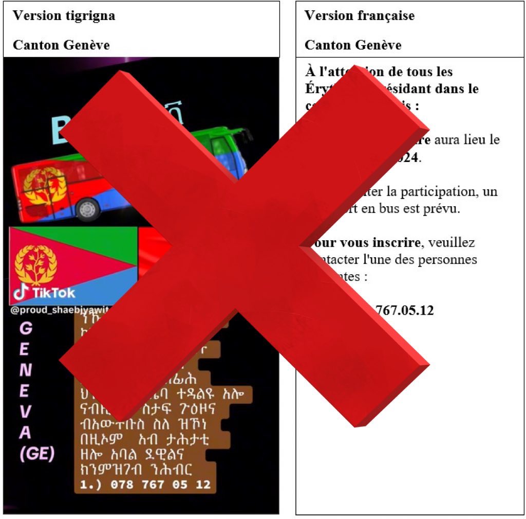 Pour que #Érythrée puisse évoluer vers la liberté et la démocratie, la responsabilité est un besoin fondamental. Les criminels #PFDJ , responsables de décennies d’oppression, de torture et d’exploitation, doivent être traduits en justice. Nous méritons un avenir fondé sur les