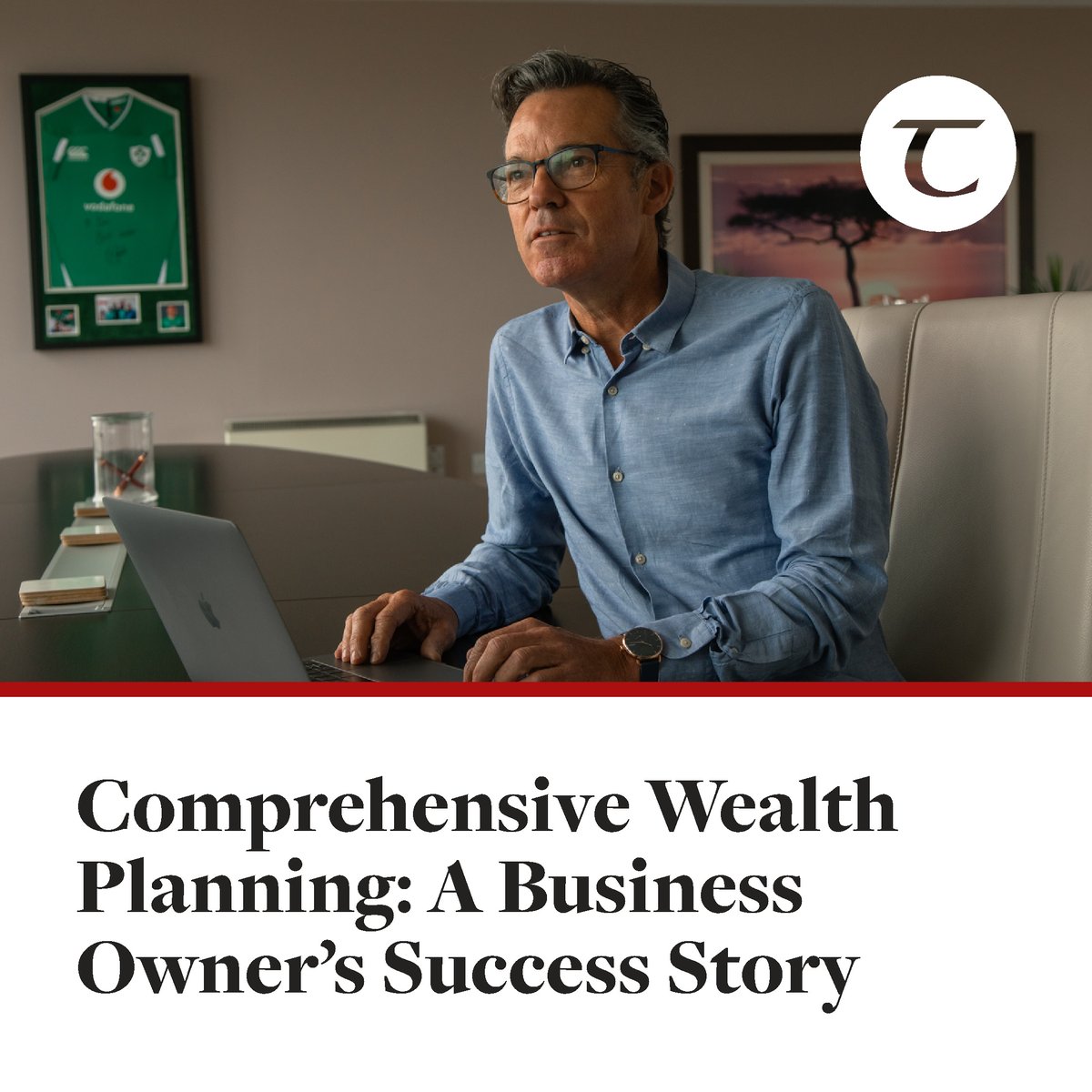 ThomondAM's tweet photo. At Thomond Asset Management, we partnered with Liam, a self-made businessman, to create a wealth plan tailored to his needs. 

Explore how visionary thinking transformed Liam's financial landscape and brought him peace of mind.

Read the full case study: https://t.co/1dID2vqBuQ https://t.co/ddnhIk3HdV