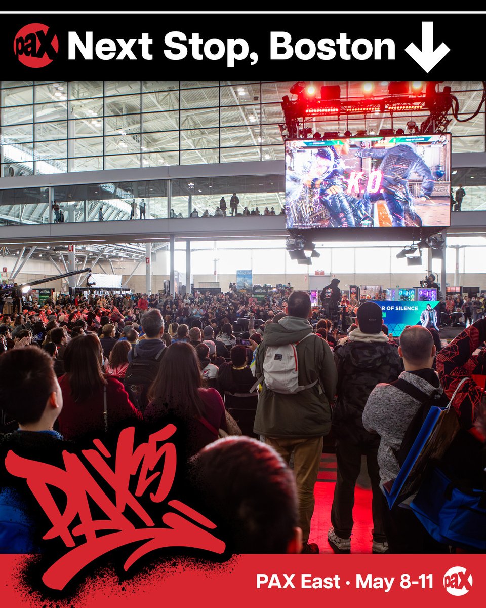 pax's tweet photo. #PAXEast badges are now on sale!🔥Snag yours TODAY at https://t.co/fjwKaoZdBk

Join us from May 8-11, 2025, in Boston for an awesome four day gaming marathon!