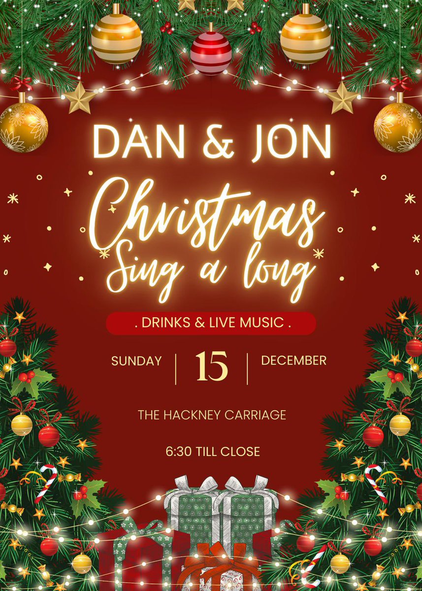 Sunday sing a long with Dan &amp; Jon. Always fun