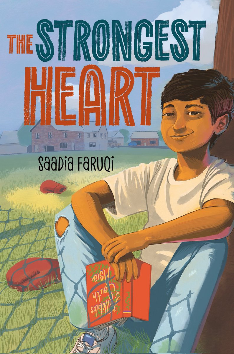 SaadiaFaruqi's tweet photo. COVER REVEAL 📣 
Introducing my next middle grade novel The Strongest Heart, coming March 4, 2025 from Quill Tree Books, an imprint of HarperCollins. Cover by @sibutp https://t.co/o1REyrBTEQ