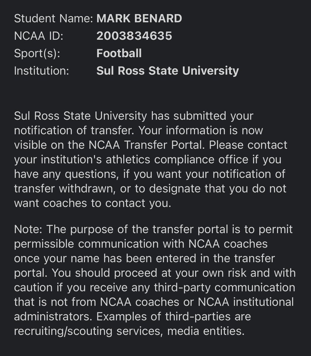 Mark Benard Jr tweet media