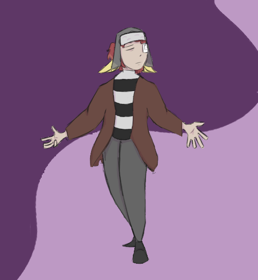 Hi guys long time no see, i've been very busy the last time, but now im free, so like a compensation of the inactivity of the account we will present a new character.

He is asher, i dont know what i can say exactly about him so im going to keep it mysterious (^///^)

-Joge 😋