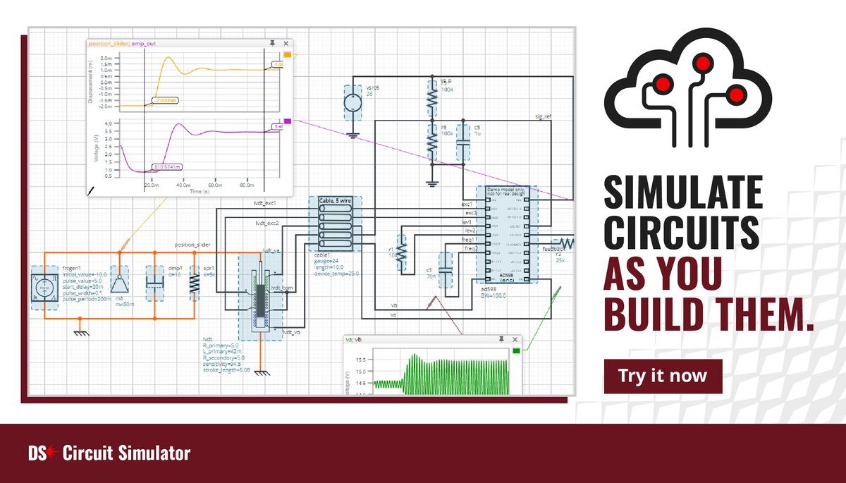RSDesignSpark's tweet image. Master #CircuitDesign with DS Circuit Simulator!

Streamline your workflow with our detailed guide, learn to design, test, &amp;amp; optimise circuits effortlessly. Perfect for beginners &amp;amp; pros.

👉 weare.rs/4gutz7v

#EngineeringTools #ElectricalEngineering #LearnWithDesignSpark