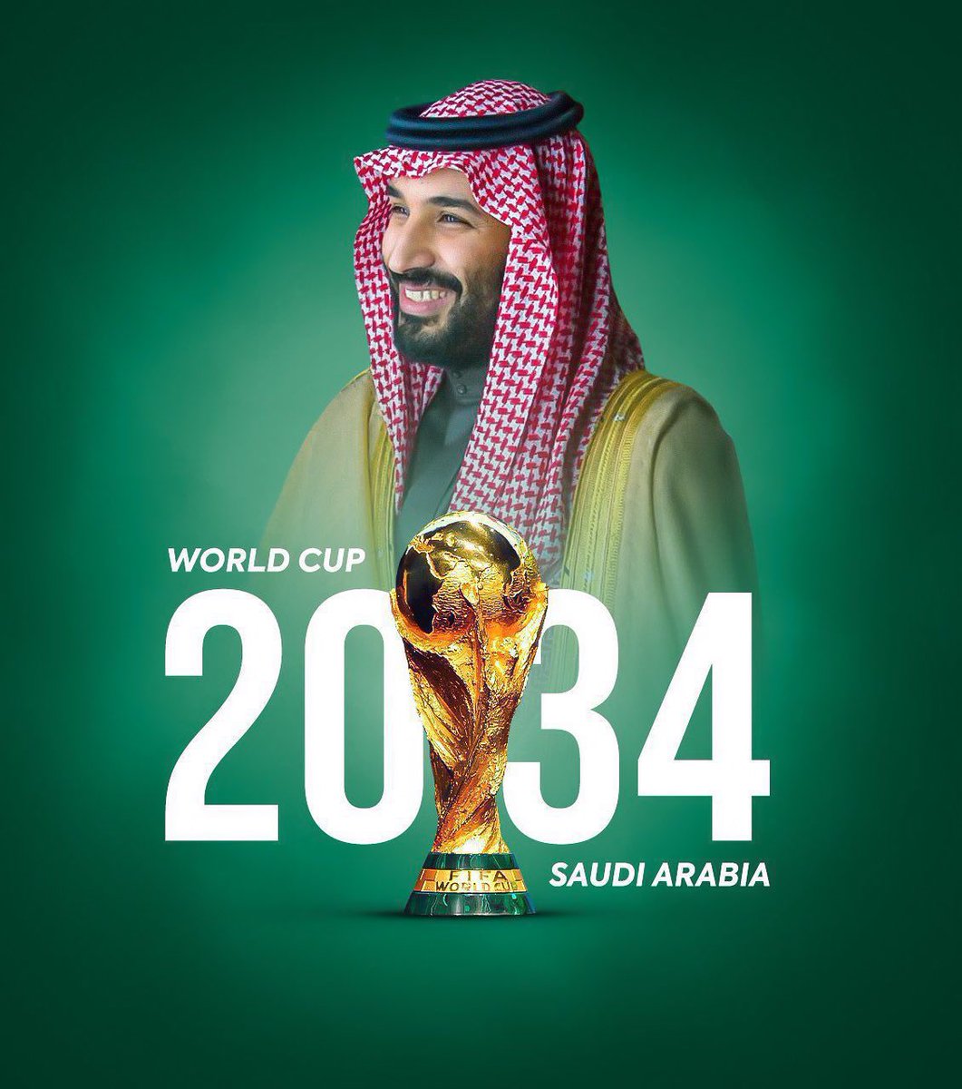 iMOOD07's tweet photo. المستحيل ليس سع��دي 🇸🇦. 

#كاس_العالم_2034 
 #WelcomeToSaudi34 https://t.co/8eEOaNE2qx