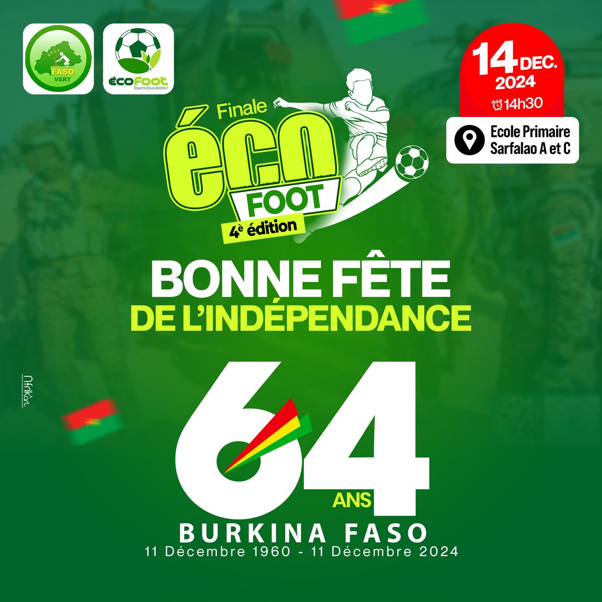 Etienne_226's tweet photo. #independanceday #ecofoot #ecoambassadeur https://t.co/3YYgDmo6HQ