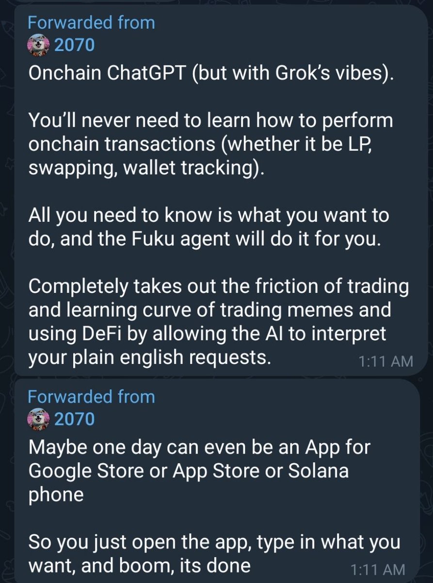 TheCryptoDog's tweet photo. I've been deep in the trenches working incognito on a CTO.

I stumbled on FUKU early and got nuked by dev almost immediately. I saw people talking CTO in tg and decided to tag along just as a quiet potato. Over time got more and more involved (no one knowing my twitter) in the day to day. 

From day 1 @punk_2070 used all of his personal time and funds to make this cute dog meme trainwreck into something bigger than it ever could have been. 

We've been developing Fuku into a unique, functionally useful personal onchain AI agent. Meanwhile CTO team keeps growing and more professional every day.

Been an awesome personal experience as a footsoldier in the trenches, working with and getting to know good people and friends from the CTO group, 200k mcap rug to here.