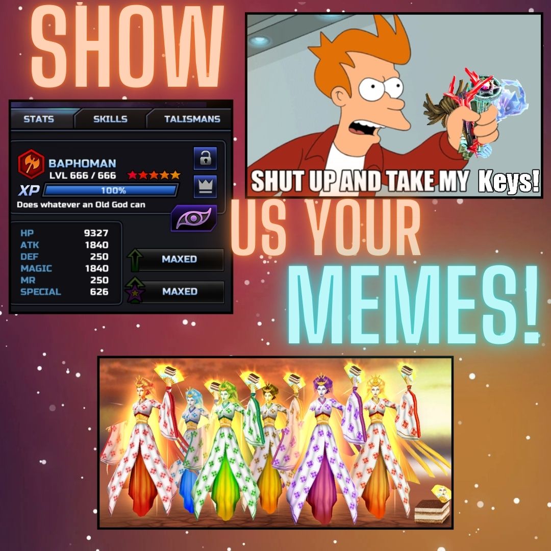 We've had a lot of creative memes over the years.

Share your favourite with us in the comments!