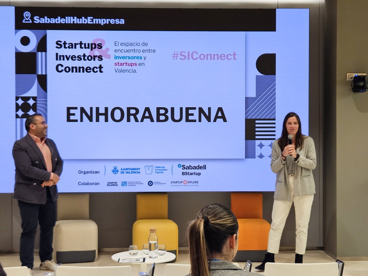 vlciconnect's tweet photo. ¡Enhorabuena a MAEducation! Nos vemos en la próxima edición de #SIConnect ✨️

@BancoSabadell @BStartup @VLCInnovation @AjuntamentVLC https://t.co/4dmgD8MRoK