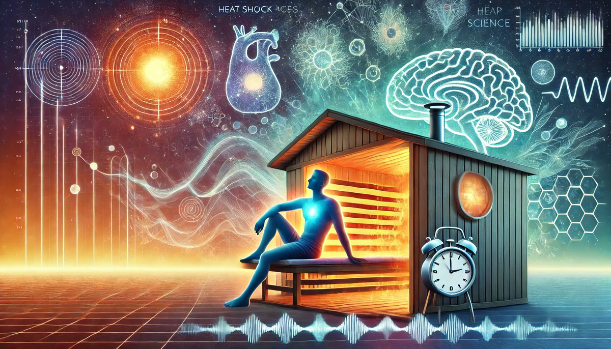adamwillhoeft's tweet photo. Consistency is the cornerstone of optimizing sleep and recovery—agreed. But is it the full story? What if I told you there’s a way to supercharge your deep sleep and recovery, even with less-than-ideal schedules? 🛌⚡ Let’s talk about heat training, HSPs, and circadian rhythm hacks. 🧵