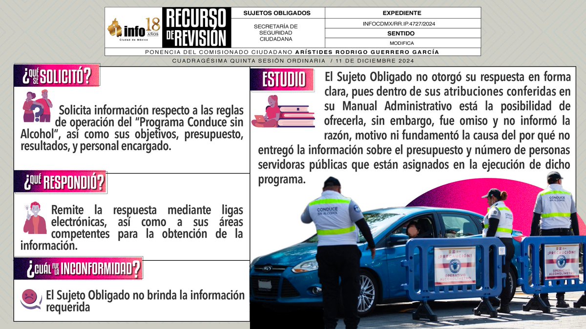 InfoCdMex's tweet photo. @lauraenriquezr @MaricarmenNava @AristidesRodri @JulioCBonillaG @CONAIP_SNT @TlalpanAl 🔘#PlenoINFOCDMX|Daniel Reynosa, de la ponencia del Comisionado @AristidesRodri, expone el recurso de revisión IP.4727/2024. https://t.co/sBxWaVsbJX
