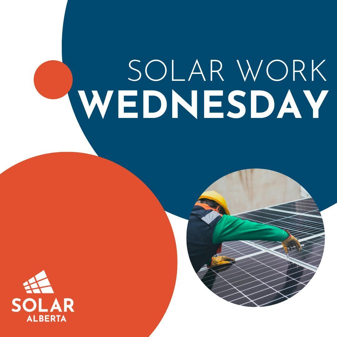 solaralberta's tweet photo. It's Solar Work Wednesday: your reminder to check out our Job Listings for upcoming opportunities in Alberta's solar industry https://t.co/Y62EVKfbUz 

#SolarIndustry #SolarWork https://t.co/Gv2FCOwA4m