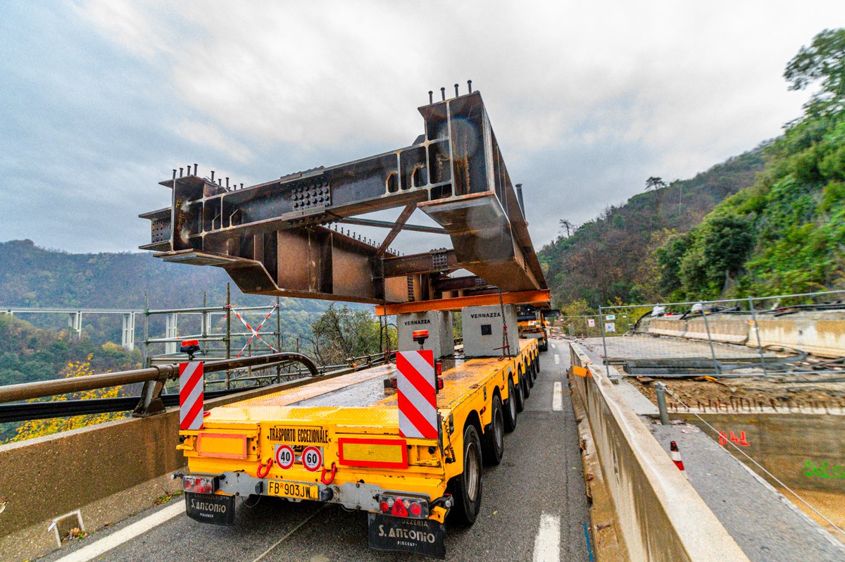 CastaldoSpa's tweet photo. Autostrada dei fiori S.p.A. – Tronco A6 Torino–Savona: Interventi di miglioramento sismico delle opere di arte – Lotto 4.
#castaldospa #steel #corten #site #launch #bridge #viaduct #cranes #greatjob #welldone #FNS https://t.co/tJfRLURJPc