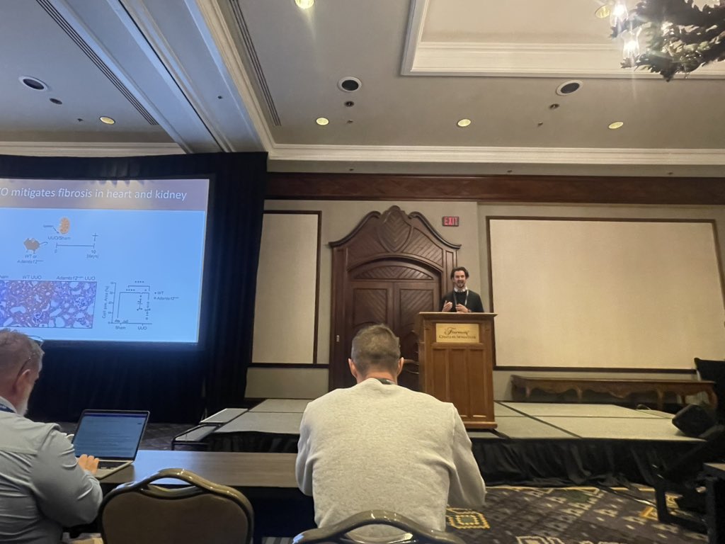 Rafael Kramann, MD PhD (@rkramann) on Twitter photo Great Präsentation from <a href="/KonradHoeft/">Konrad Hoeft</a> <a href="/KeystoneSymp/">Keystone Symposia</a> on Fibrosis in Whistler , Adamts12 in fibrosis 🔥🔥 Great Präsentation from <a href="/KonradHoeft/">Konrad Hoeft</a> <a href="/KeystoneSymp/">Keystone Symposia</a> on Fibrosis in Whistler , Adamts12 in fibrosis 🔥🔥