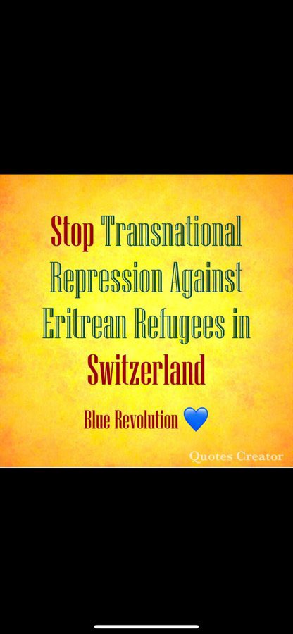 merihwegihu's tweet photo. Hinter dem Eritrea-Seminar steckt mehr als nur ein Fest: Kritiker warnen vor Propaganda und Überwachung durch das eritreische Regime. #Menschenrechte
#TransnationalRepression
#Eritrea #BlueRevolution
#NoMorePFDJTerror
@ONU_fr @RadioTeleSuisse @lemondefr @SamsonYemane @LesVertsSuisses @Lecourrier @Blick_fr @CarloSommaruga @friedlies @SEMIGRATION @24heuresch @Lematinch @ignaziocassis @tdgch @beat_jans @alain_berset @ParmelinG @EDI_DFI @lenouvelliste @swiss_un @UNGeneva @EMBSchweiz @Etat_Neuchatel @fedpolCH @elisabeth_baume @SchranerBurgen1 @ParlCH @SwissMFA @FabianMolinaNR @AndreaCaroniAR @EDA_DFAE @spschweiz @SpMigrantInnen @GrueneCH @bglaettli @CelineWidmer1 @cedricwermuth @polneuch @GenevePolice @Violapamherd @SwissPeaceHR @ChappuisM @SwissMFAStatSec @s_sommaruga @BR_Sprecher @hdcentre @PolizeiLuzern