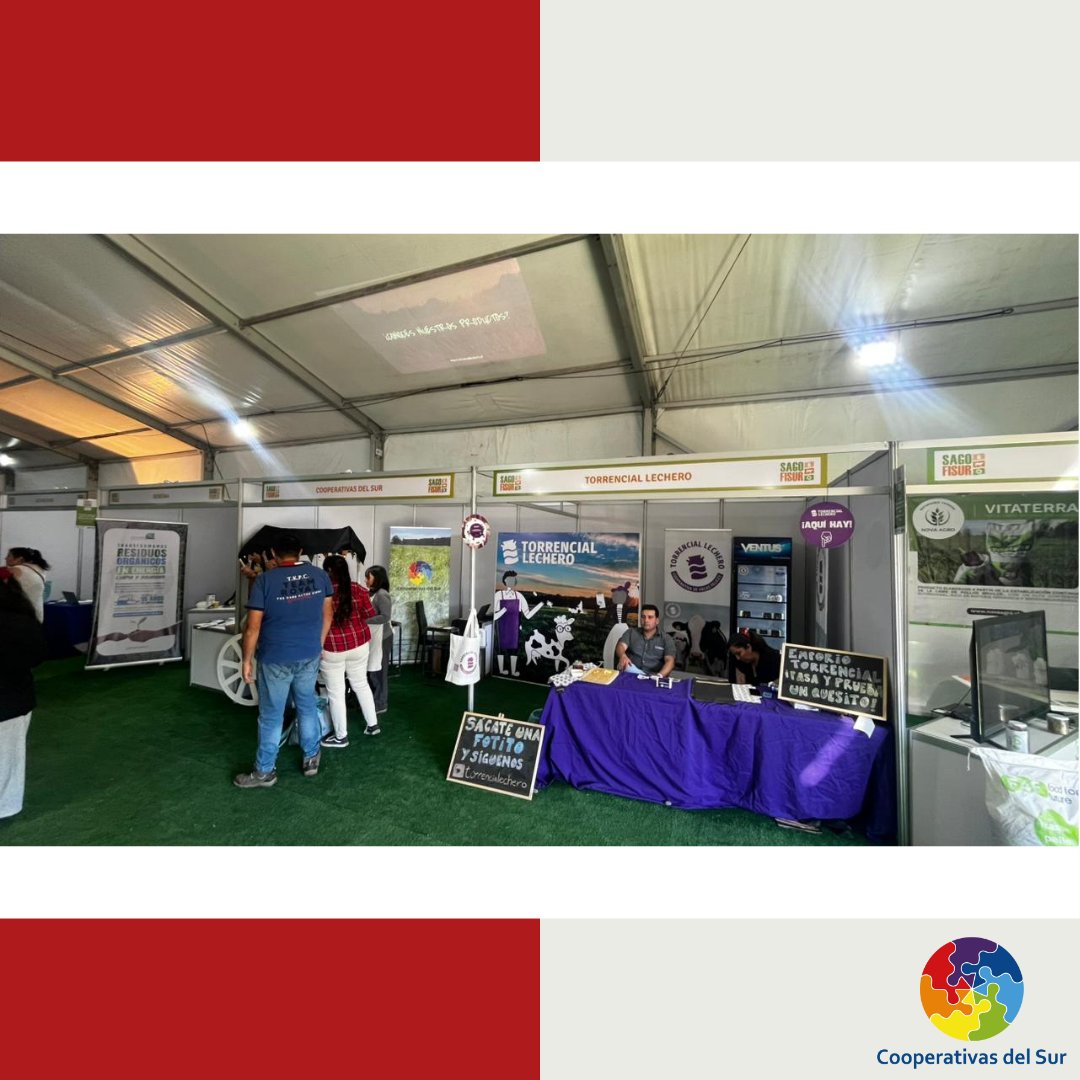 CooperativasSur's tweet photo. 📷 Este año, fuimos parte de SAGOFisur, el gran punto de encuentro del agro en el sur de Chile. https://t.co/wuVXQh7sWN