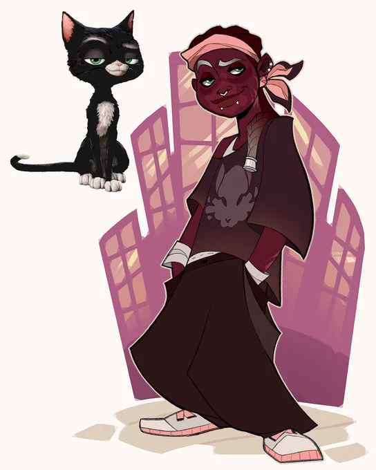 Another reason to not care about the opinions of the "it's just a drawing" crowd on here is that there is no ""correct"" way to have fun as a black artist to them. I drew my own human version of the Bolt characters just for fun and racists lost their minds. THEYRE ANIMALS lmao 