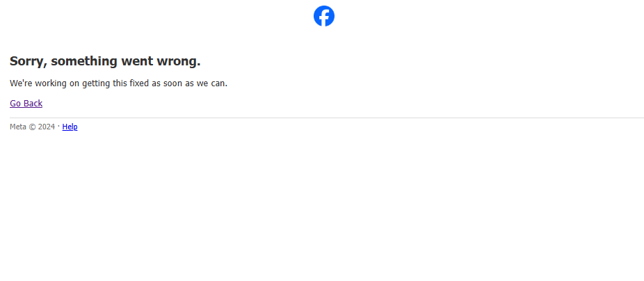 JasonTabuzo's tweet photo. FB Ads Manager down https://t.co/6M2sUKKFQS