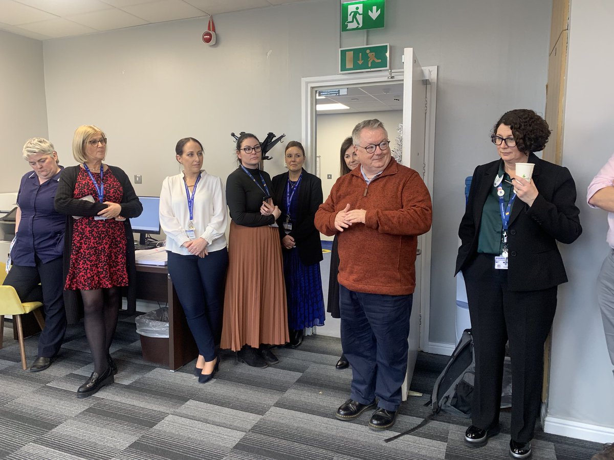 Yvonne Ryan (@yvonne13ryan) on Twitter photo Thanks to <a href="/BrianwDolan/">Brian Dolan OBE, RMN, RGN</a> for attending the opening of your newly located discharge unit. <a href="/Beaumont_Dublin/">Beaumont Hospital</a> @connolly_sinead <a href="/NdigginNiamh/">Niamh Shields</a> <a href="/clairenoonan123/">claire noonan</a> <a href="/CamSalcedo2/">Cam Salcedo</a>
Ensuring patients get discharged in a timely effective manner <a href="/PeopleofHSE/">People of HSE</a> <a href="/hmrryan/">Helen Ryan</a> <a href="/fionnuala_duffy/">Fionnuala Duffy</a> @nettybutler Thanks to <a href="/BrianwDolan/">Brian Dolan OBE, RMN, RGN</a> for attending the opening of your newly located discharge unit. <a href="/Beaumont_Dublin/">Beaumont Hospital</a> @connolly_sinead <a href="/NdigginNiamh/">Niamh Shields</a> <a href="/clairenoonan123/">claire noonan</a> <a href="/CamSalcedo2/">Cam Salcedo</a>
Ensuring patients get discharged in a timely effective manner <a href="/PeopleofHSE/">People of HSE</a> <a href="/hmrryan/">Helen Ryan</a> <a href="/fionnuala_duffy/">Fionnuala Duffy</a> @nettybutler