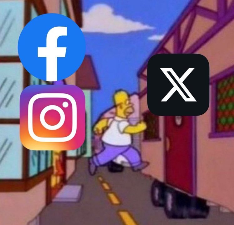 Lo que siempre pasa cuando #facebookdown #instagramdown