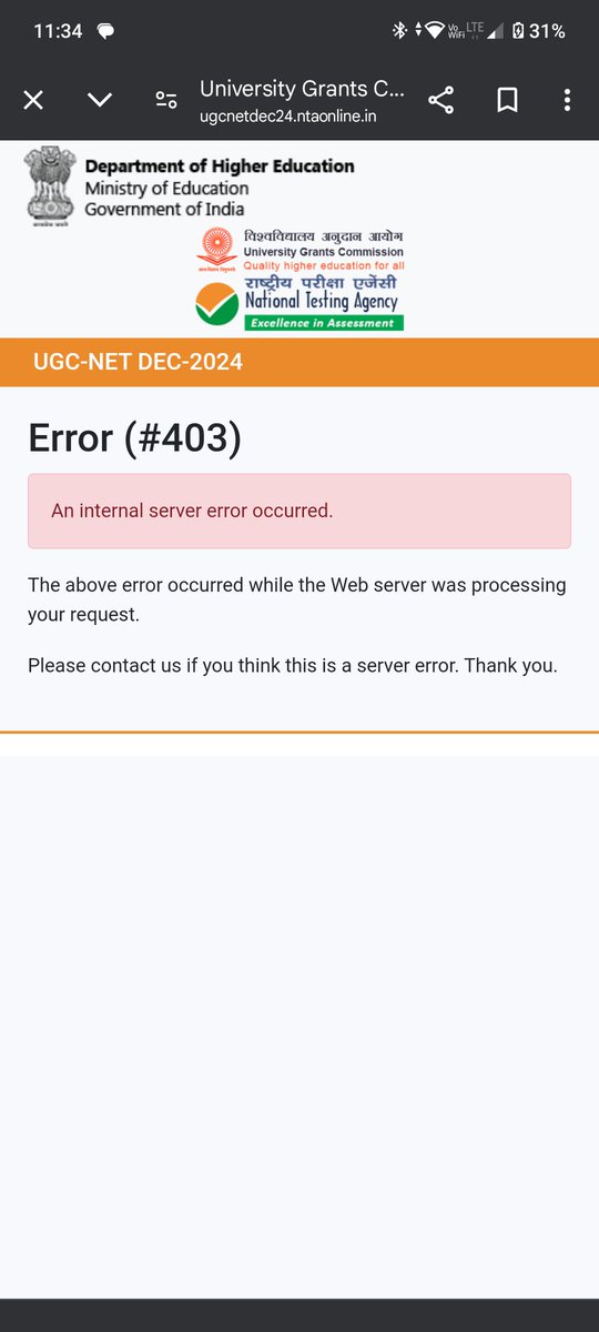 1999_bsb's tweet photo. I've tried all the 5 useless links for ugc net registration , no one is working properly. Inspite of complaining and emailing so many times no actions were taken.Thank you for destroying my preparation @ugc_india @mamidala90 @EduMinOfIndia
#UGC #netjrf https://t.co/oK5HeCfW19
