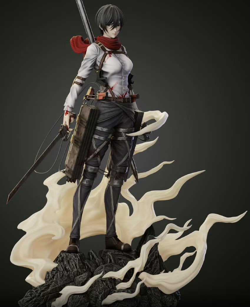 New Mikasa Figure By Light Team Studio
