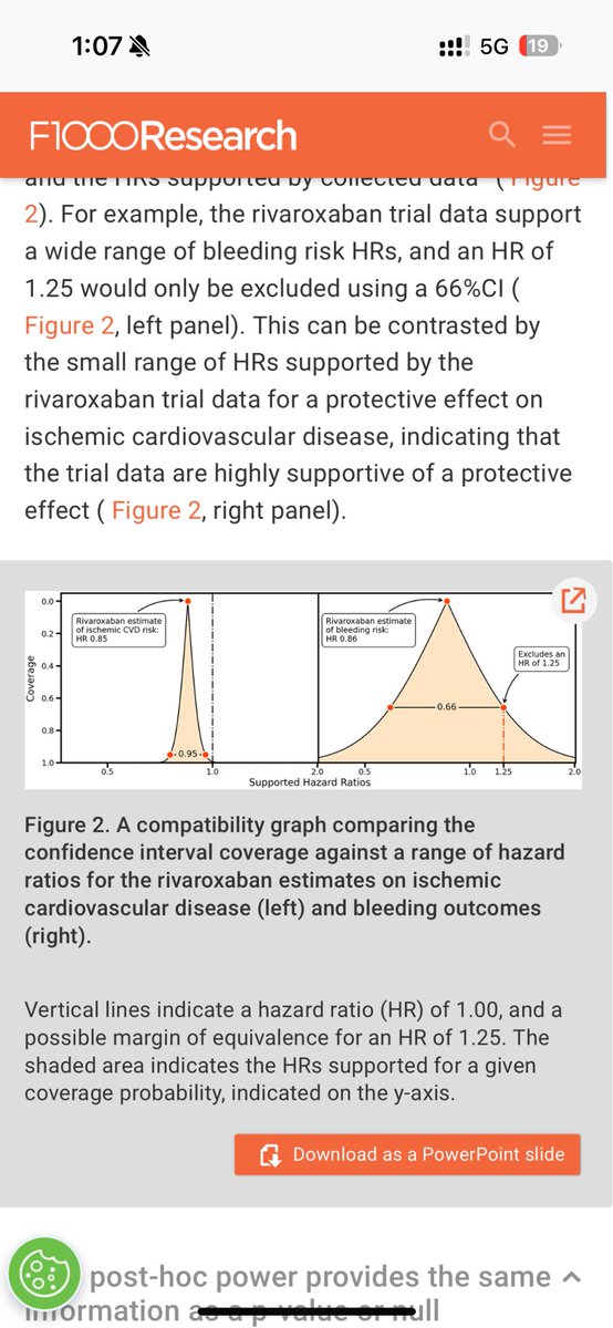Love to see p-value functions in the wild
