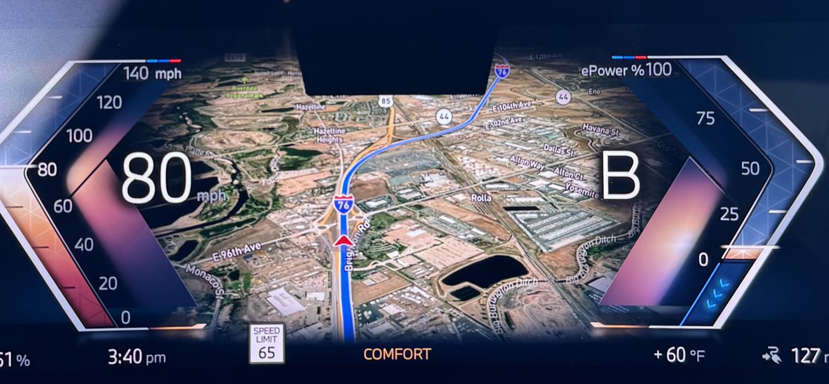 An example of why a good <a href="/Apple/">Apple</a> CarPlay integration is important. 

A Better Route Planner supports multi screen map display, HUD navigation, and battery SOC updates via API for more accurate routing.

No need to take over the car’s UI. <a href="/RouteBetter/">A Better Routeplanner</a> just adds another option